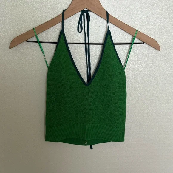 FREE PEOPLE Intimately Out And About Halter Top - Rolling
Hills Combo - Picture 7 of 10